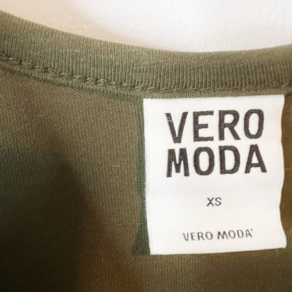 Vero Moda | Army Green Long Dress - Picture 2 of 3